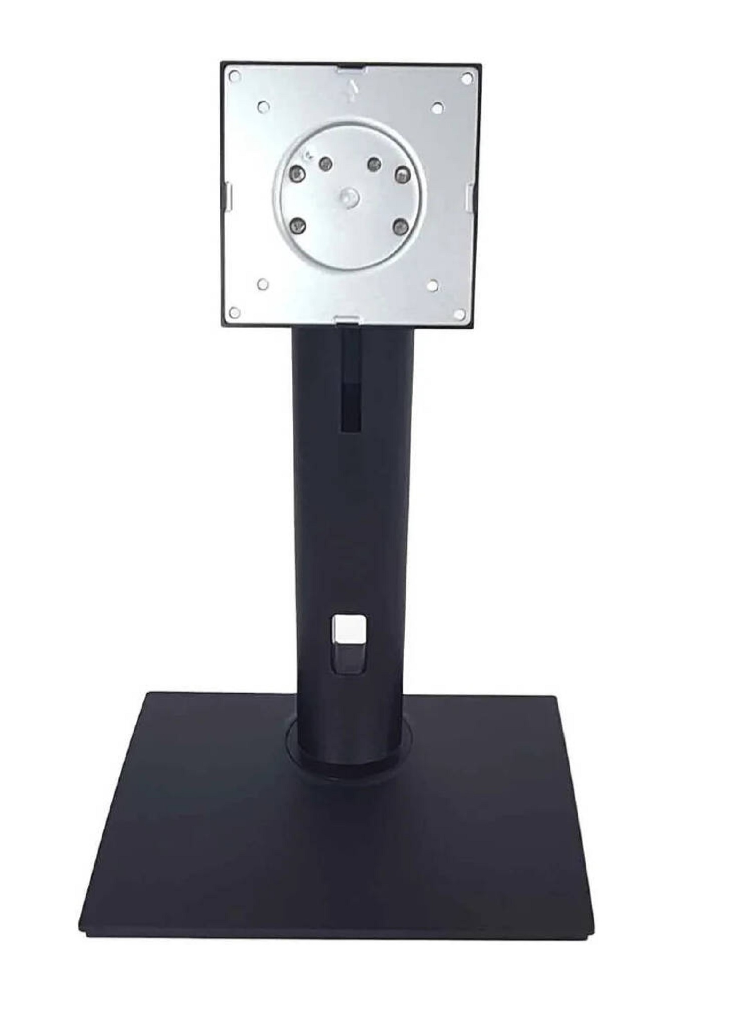 BS-STDKEDA-D7-BK モニター小型卓上自立式スタンド（VESA規格、21.5～24.5型対応）底面部四角型 高さ・角度調整可能 黒