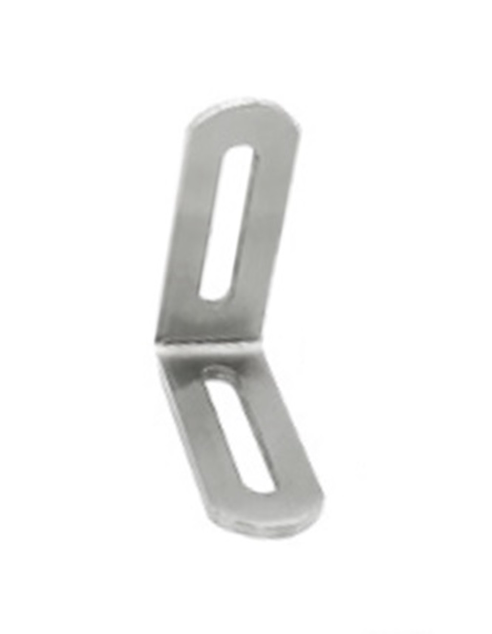 ＢＳ－ＳＳＣＰ２０１－ＴＬ５０１９　Ｌ字（直角）長孔２０１ステンレスジョイント金具５０Ｘ５０Ｘ１９ｍｍ【銀】