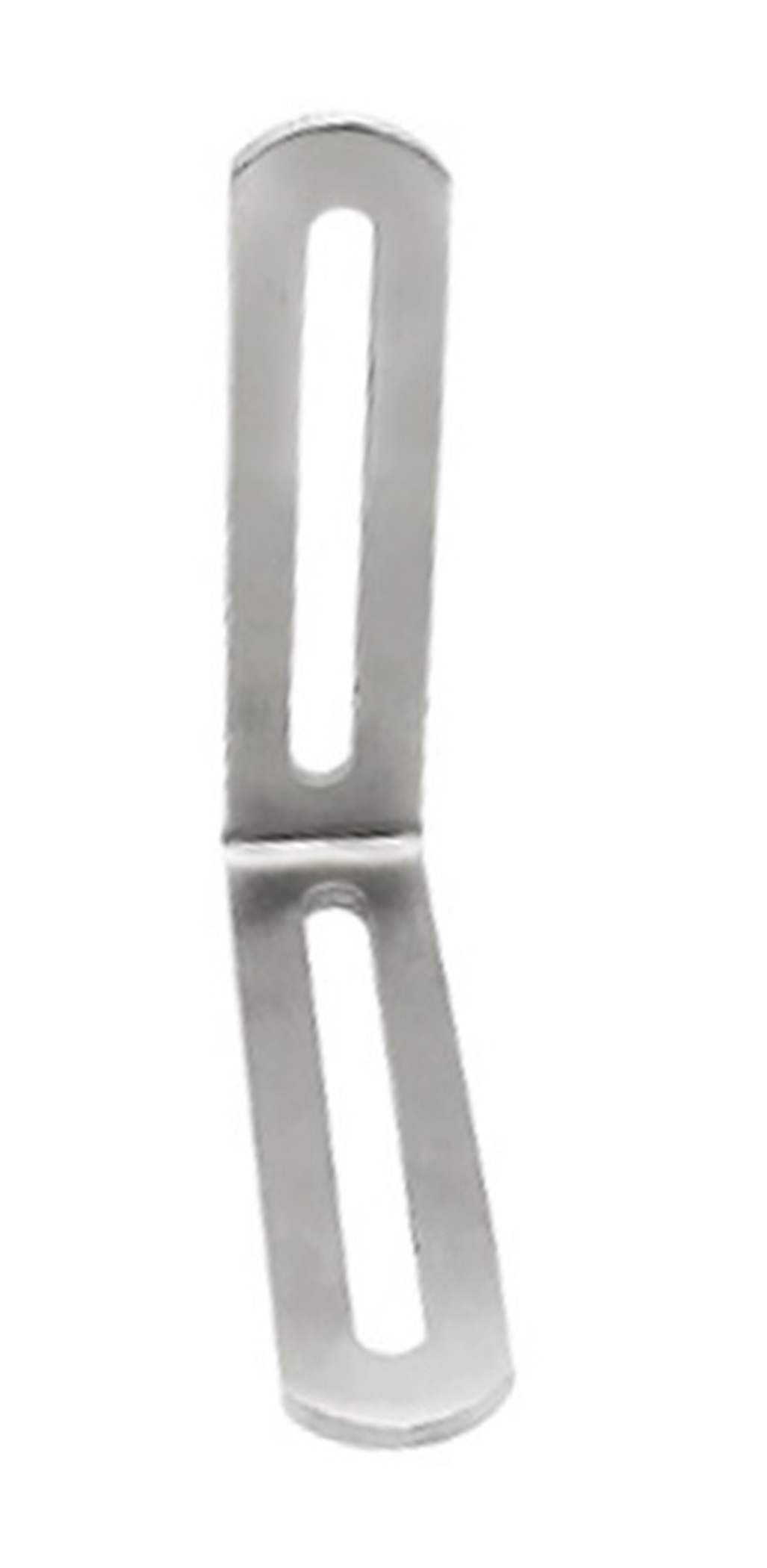 ＢＳ－ＳＳＣＰ２０１－ＴＬ８０１９　Ｌ字（直角）長孔２０１ステンレスジョイント金具８０Ｘ８０Ｘ１９ｍｍ【銀】