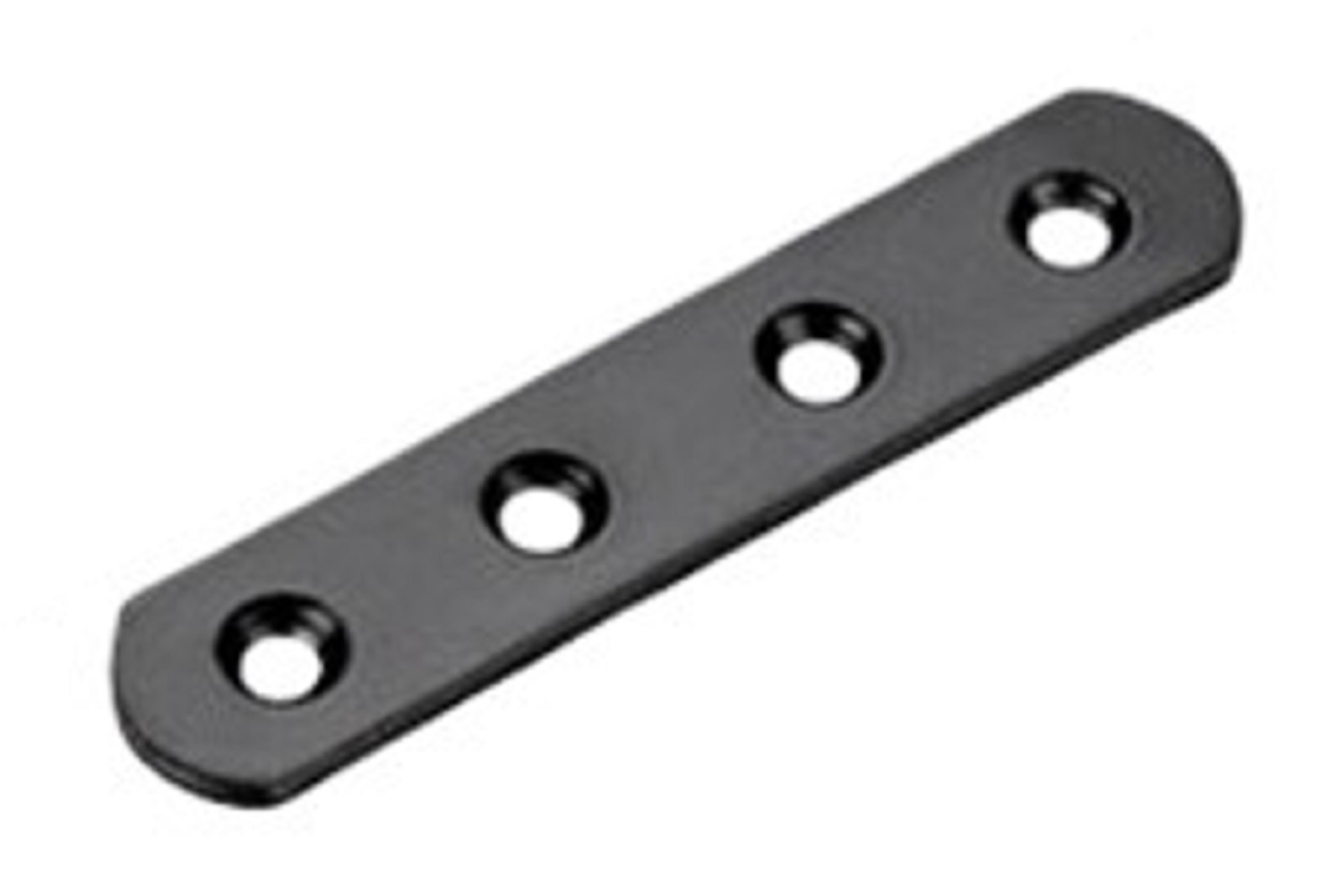 ＢＳ－ＳＳＪＢ－Ｉ９４１９Ｂ　Ｉ字ステンレスジョイント９４×１９ｍｍ　４穴　黒