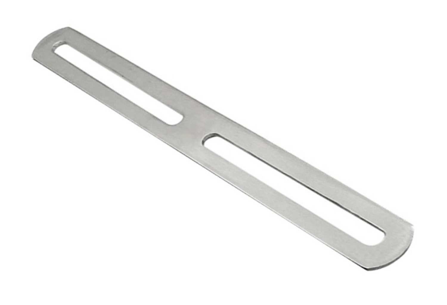 ＢＳ－ＳＳＣＰ２０１－ＴＩ１２７１９　Ｉ字（フラット）長孔２０１ステンレスジョイント金具１２７Ｘ１９ｍｍ【銀】