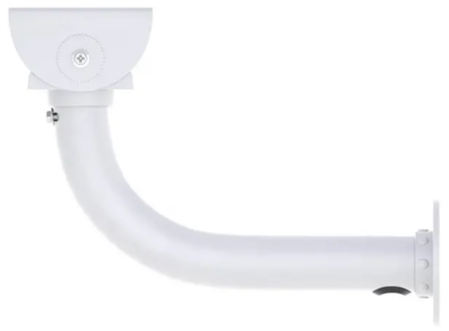 BS-KANKANA-GO65 屋外監視カメラ取付ボックス用ハウジングブラケット 壁面用(220mm)【白】