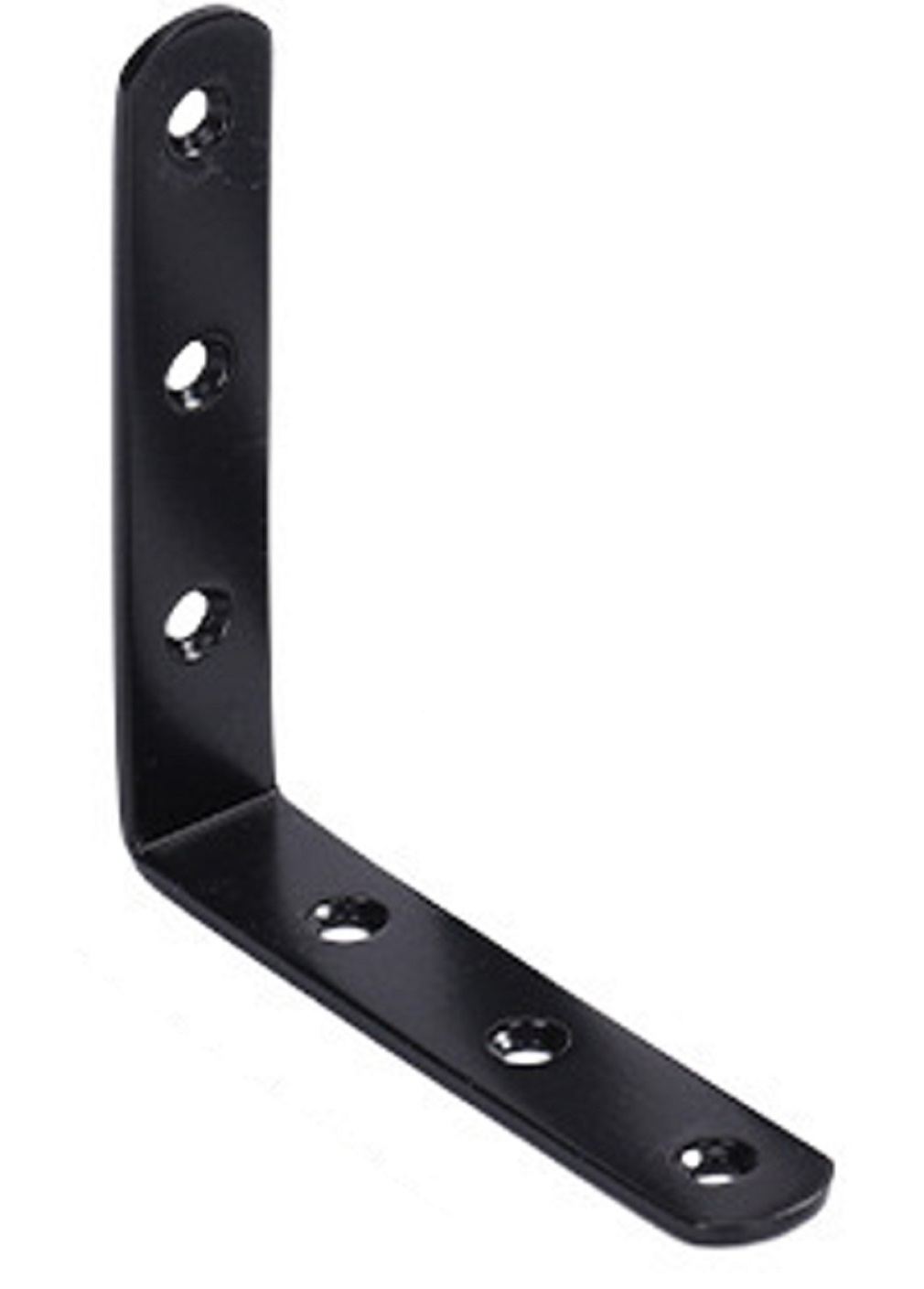 ＢＳ－ＳＳＪＢ－Ｌ８０１９Ｂ　Ｌ字ステンレスジョイント８０×１９ｍｍ　６穴　黒