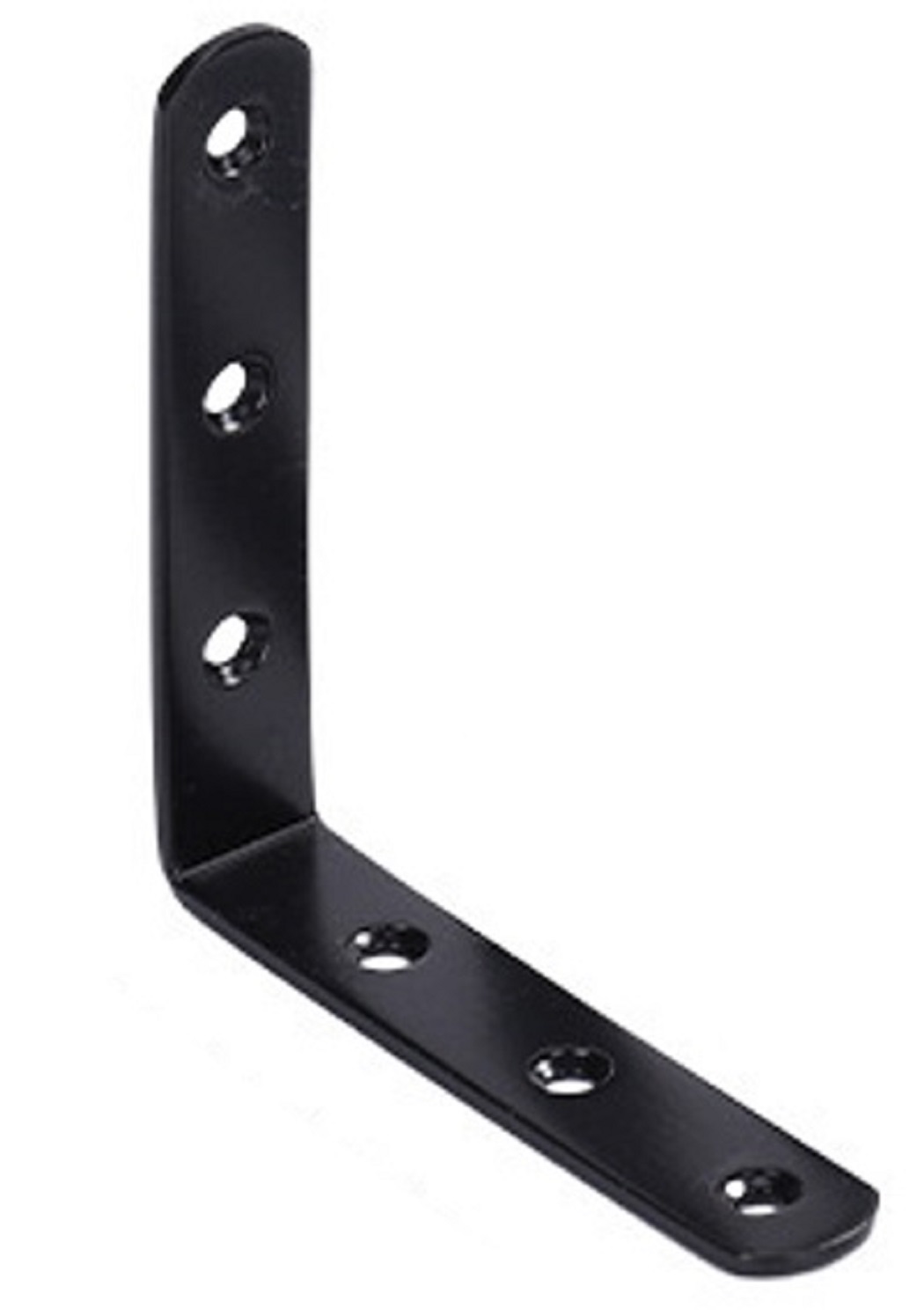 ＢＳ－ＳＳＪＢ－Ｌ１００１９Ｂ　Ｌ字ステンレスジョイント１００×１９ｍｍ　６穴　黒