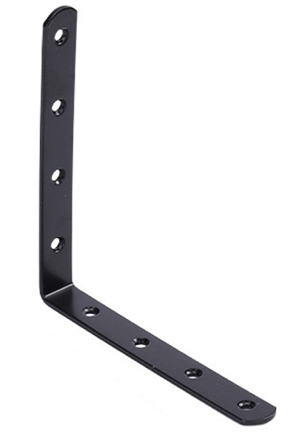 ＢＳ－ＳＳＪＢ－Ｌ１５０１９Ｂ　Ｌ字ステンレスジョイント１５０×１９ｍｍ　８穴　黒