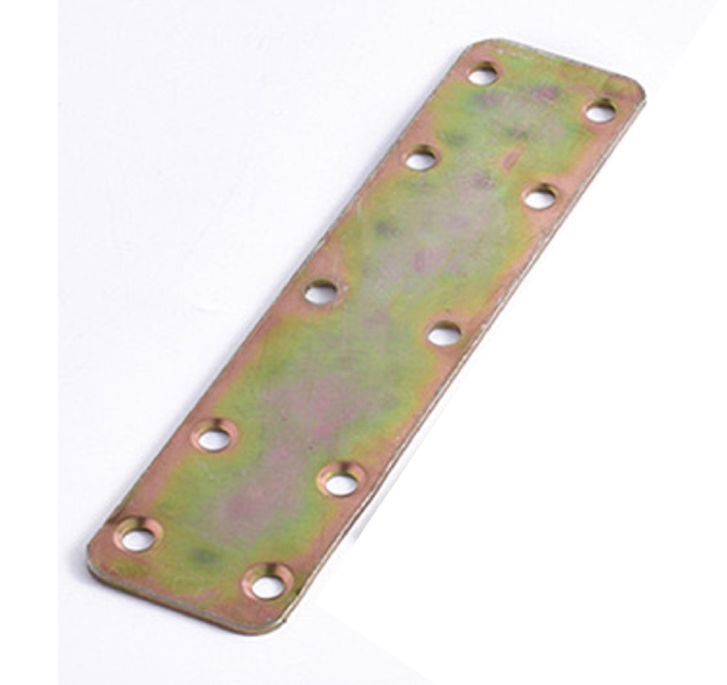 ＢＳ－ＩＲＪＢ－Ｈ１４１３６　幅広スチールジョイント１４１×３６ｍｍ　１０穴　黄銅色
