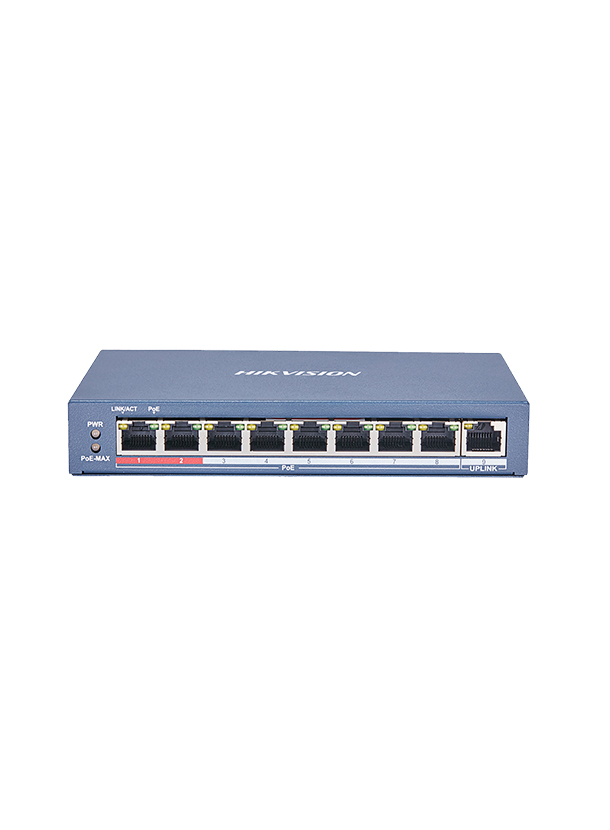 8ポート Fast Ethernet アンマネージド PoEスイッチ BS-3E0109P-E