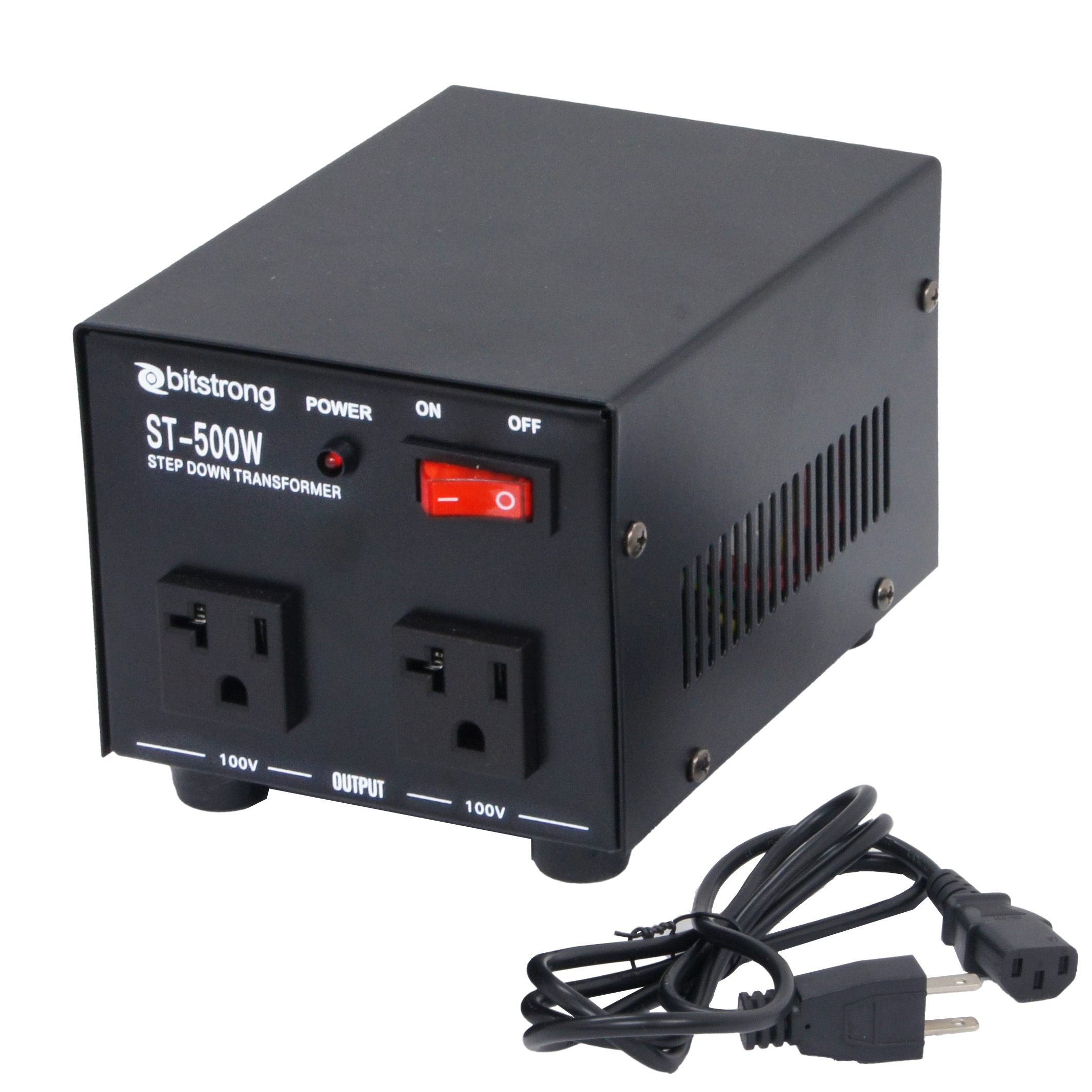 BS-PW-FST500W～5000W 降圧専用変圧器 ダウントランス 115、220V→100V