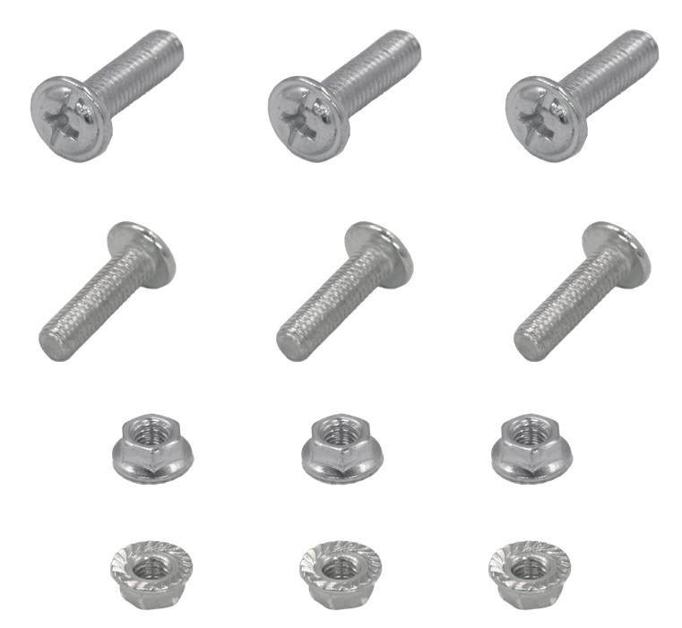 BS-SCREWS-GO37M5　Ｍ５アプセット小ネジ・Ｍ５フランジナットセット