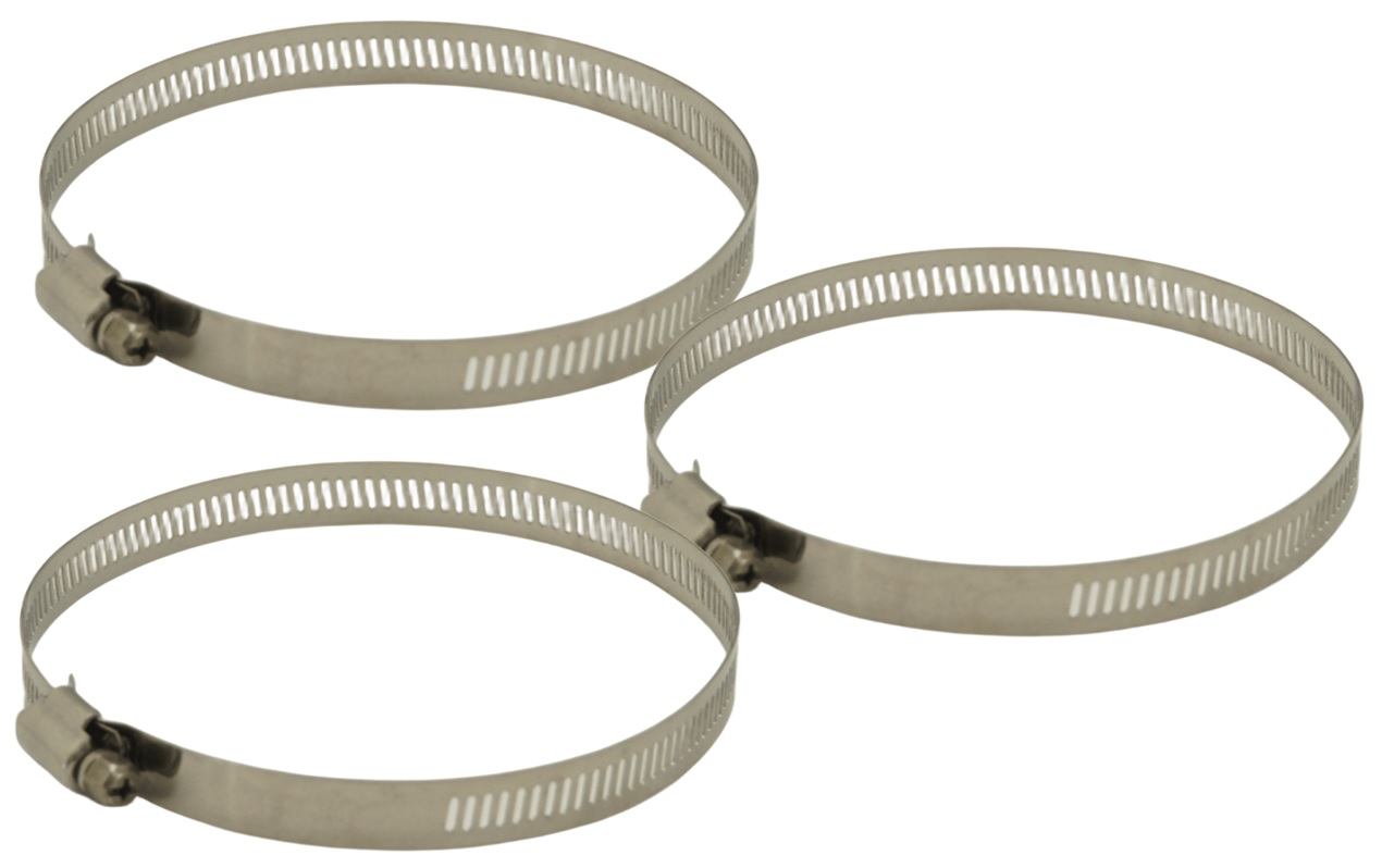 BS-XIN304SS-STHC2-3S　304ステンレス 監視カメラ取付金具ポールマウントステンレススチールベルト 直径194～216mm対応 3個セット