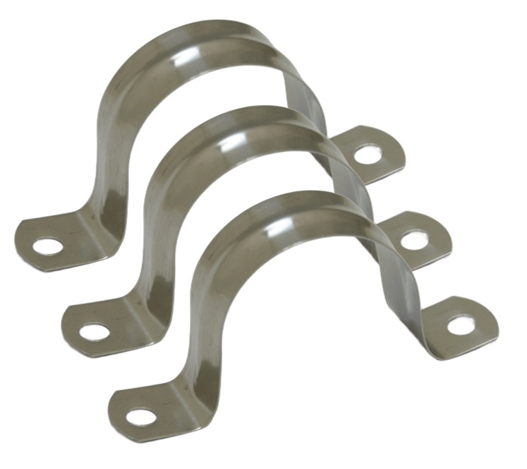 BS-XIN304SS-USSB4-3S　304ステンレス 配管サドルバンド 固定金具 内径30mm対応 3個セット