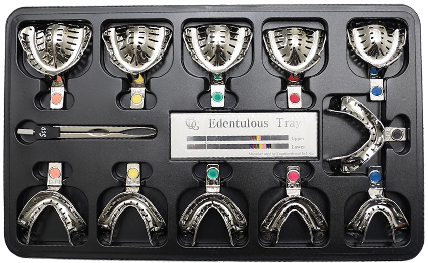 シュライネマーカートレー（CDG無歯顎用トレー）　FD-04-1