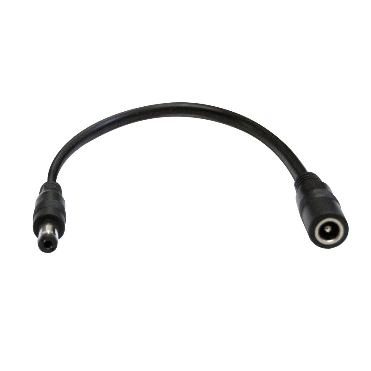 ACアダプタ用 ストレートプラグ／L型プラグ変換延長ケーブル 5.5mm×2.1mm→5.5mm×2.1mm/4.0mm×1.7mm/3.5mm×1.35mm  0.2m(20cm) UL2464 AWG20