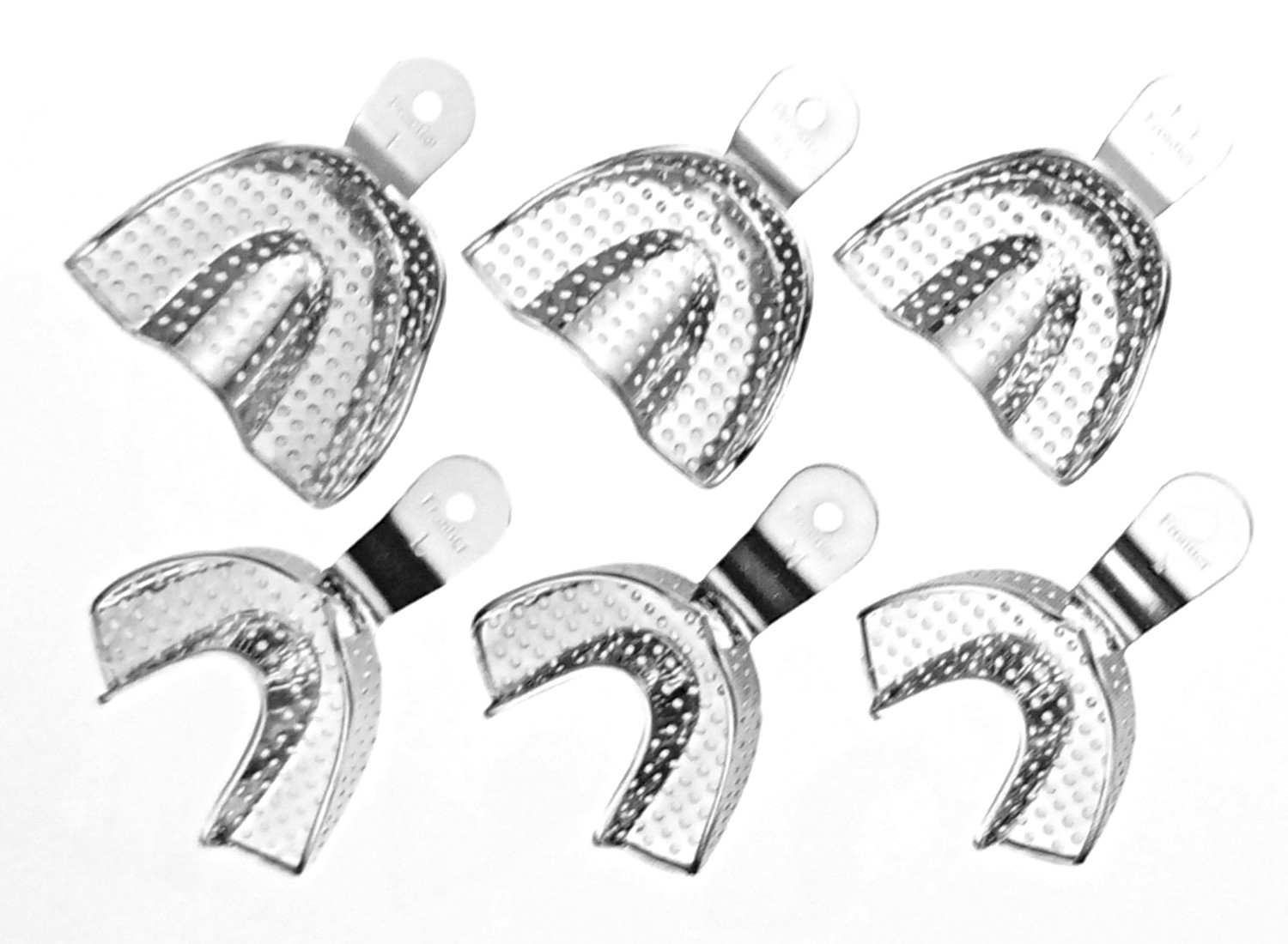 有歯顎小児用トレー（有孔） FD-05-LU/FD-05-LL/FD-05-MU/FD-05-ML/FD-05-SU/FD-05-SL